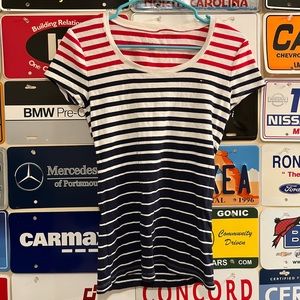 Tommy Hilfiger RWB striped tee